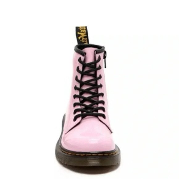Dr. Martens gir’s 1460 pink ankle patent leather Boot Size 4M - Picture 2 of 11